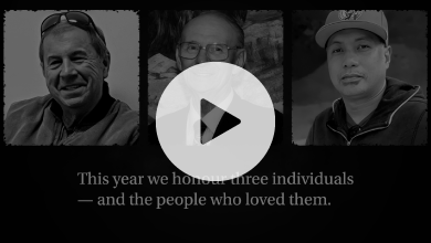 This year we honour three individuals and the people who loved them